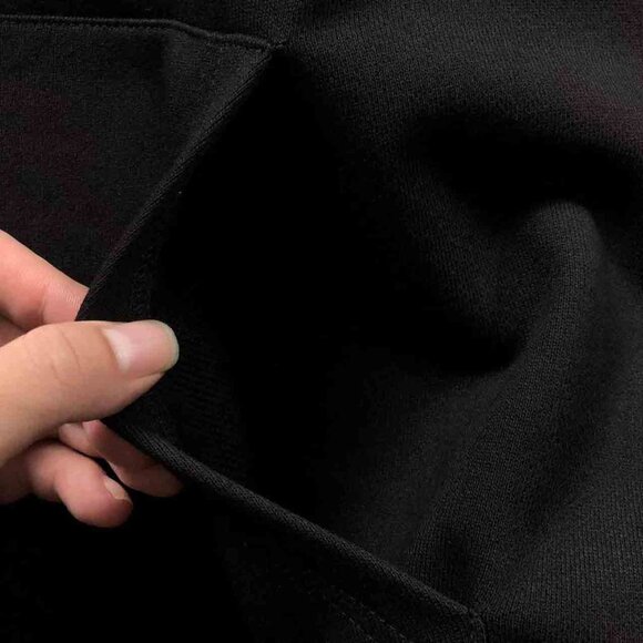 Men's Stussy Print Hoodie Black - Picture 7 of 8